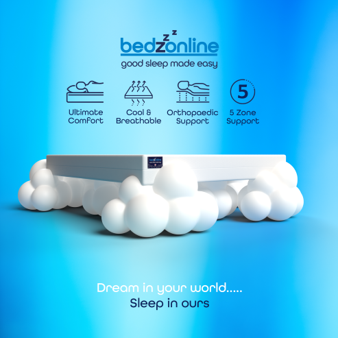 Motion Isolation Reflex Foam Mattress 4 Zone