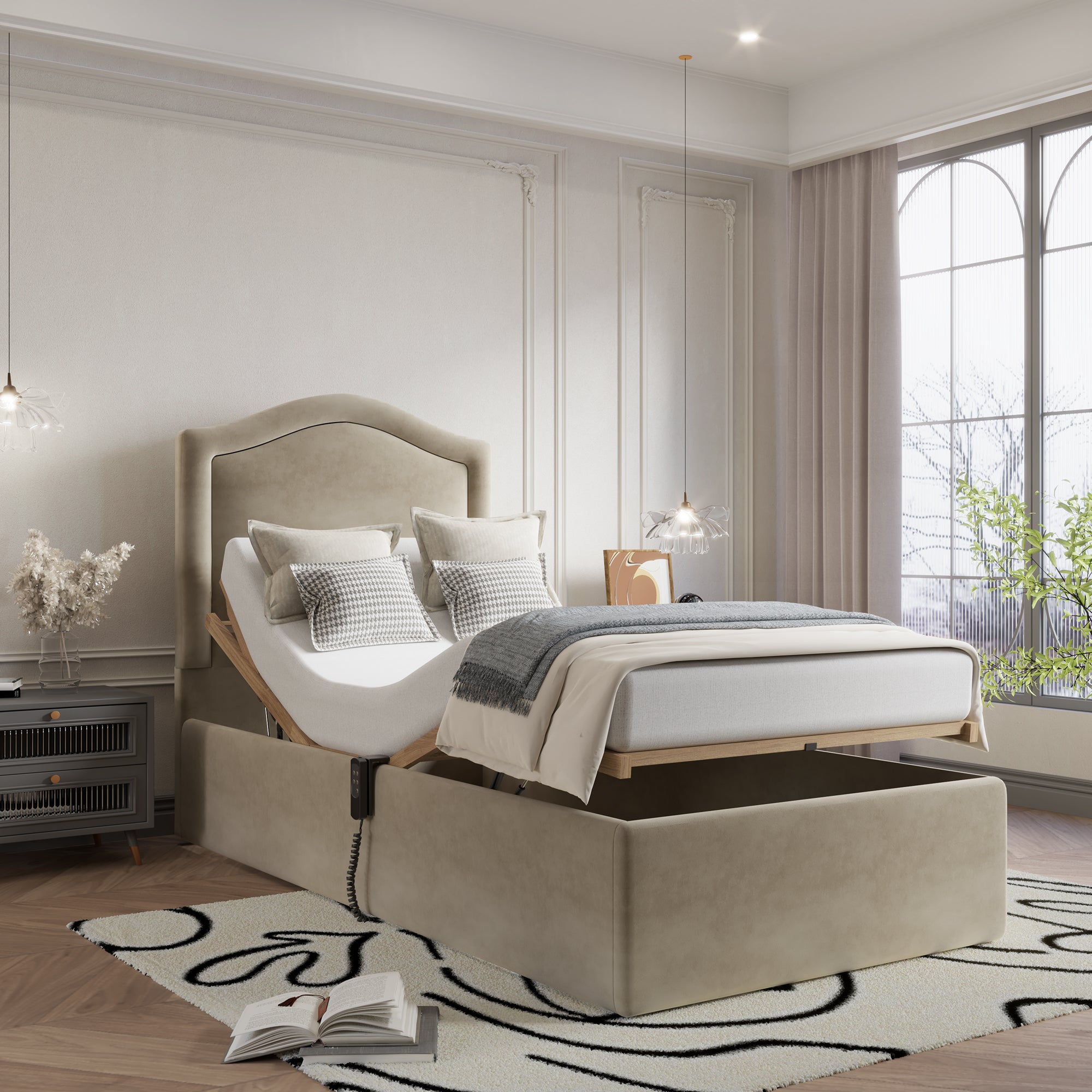 RoyalEase Adjustable Electric Bed