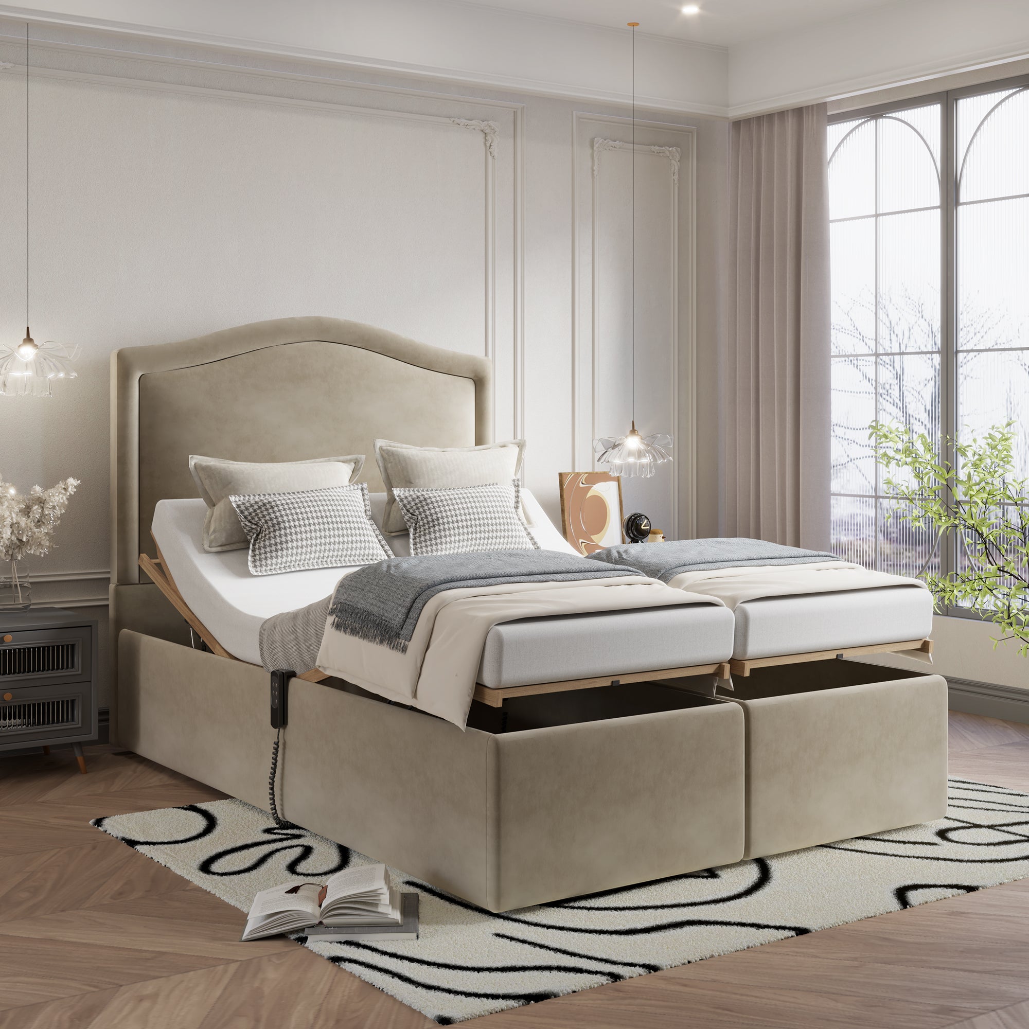 RoyalEase Adjustable Electric Bed