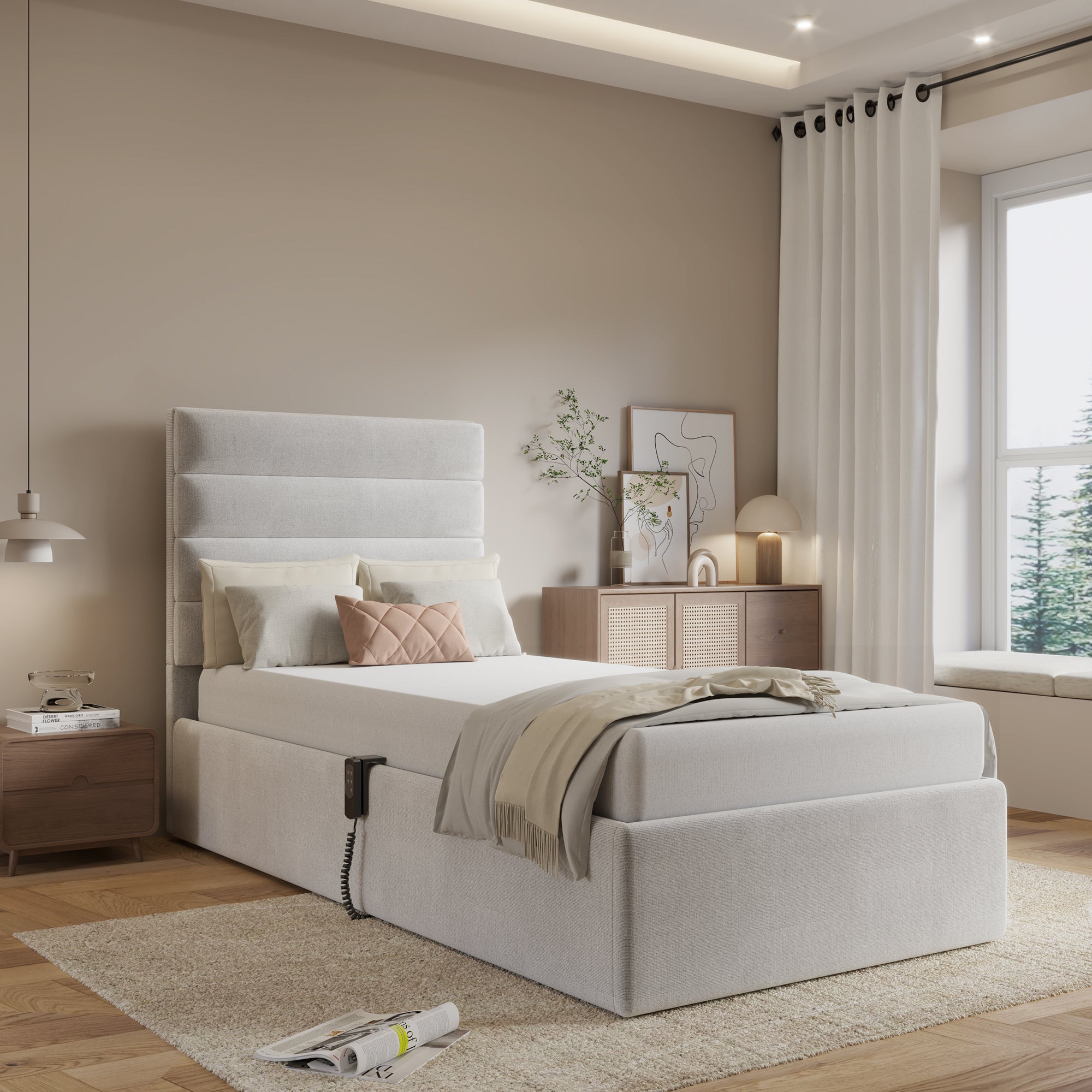 LuxeRise Support Adjustable Electric Bed