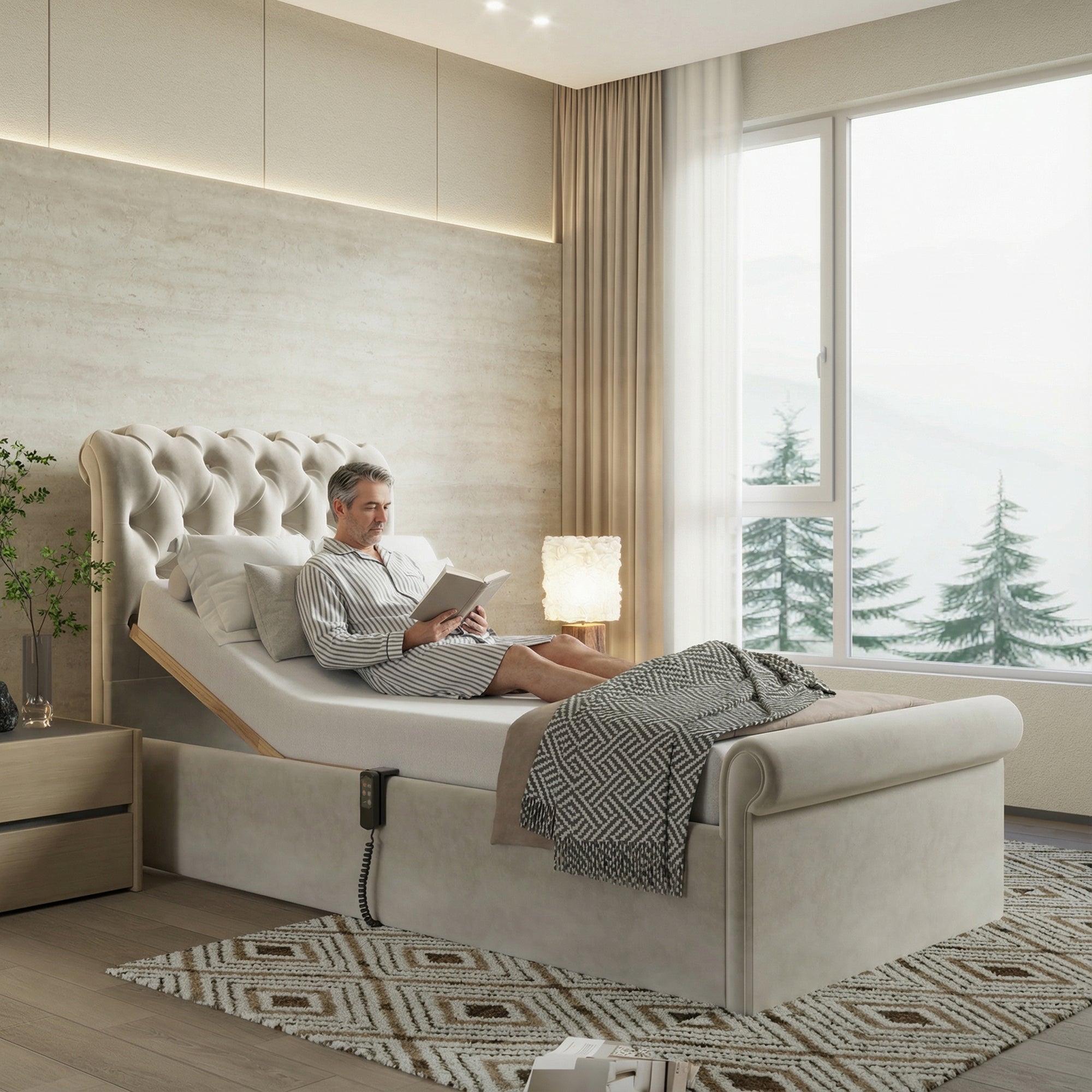 Serenity Comfort Adjustable Electric Bed