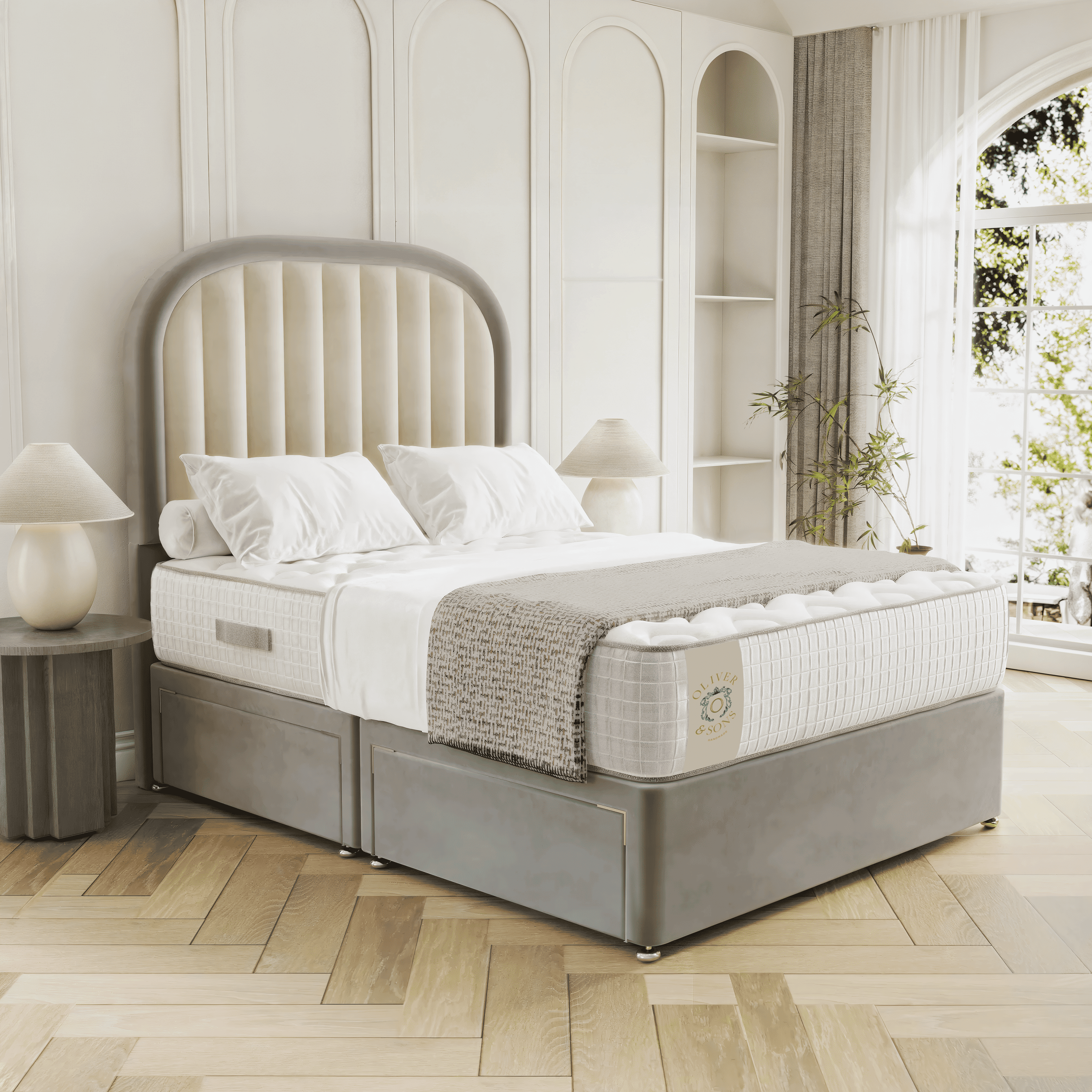 The Azure Divan Bed