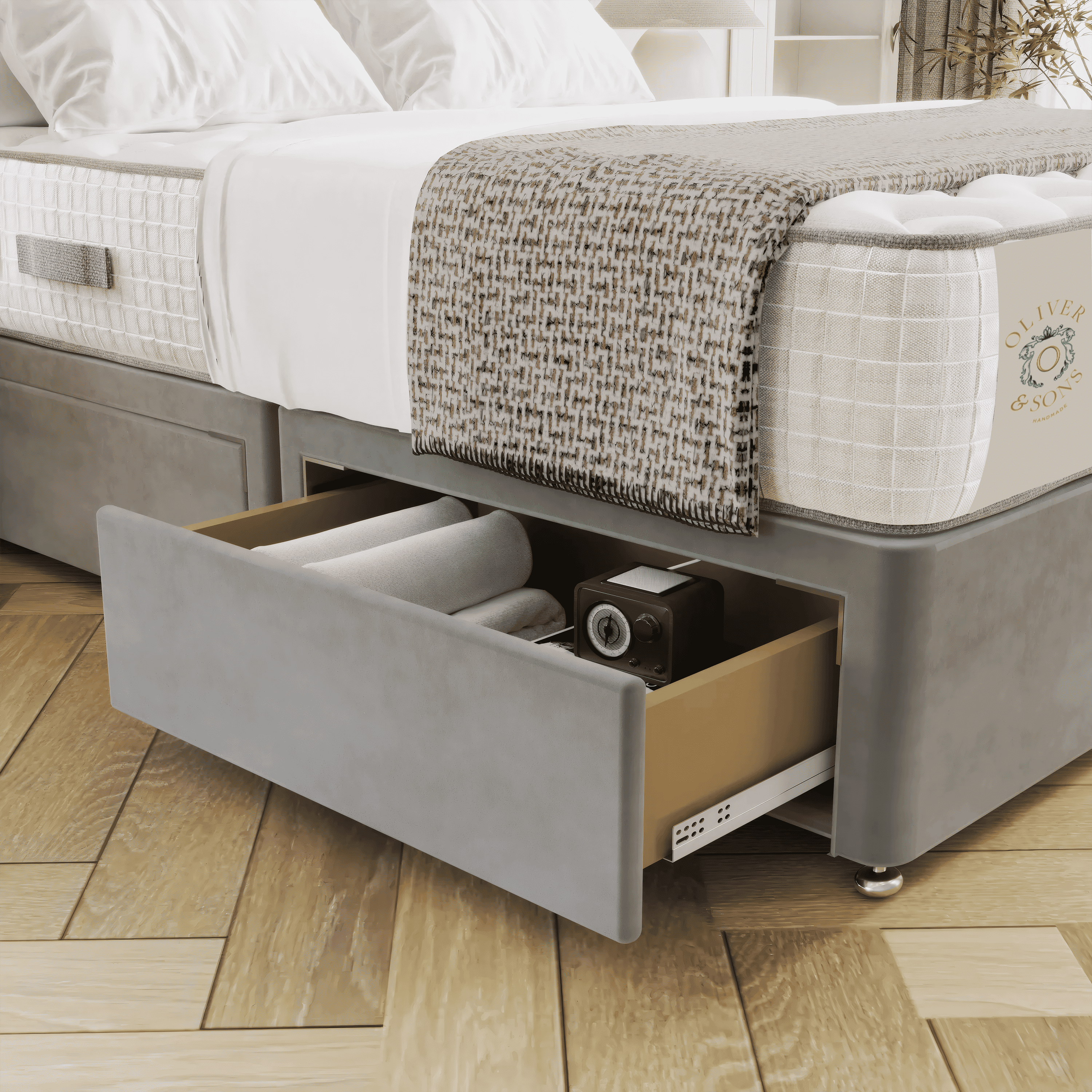 The Azure Divan Bed