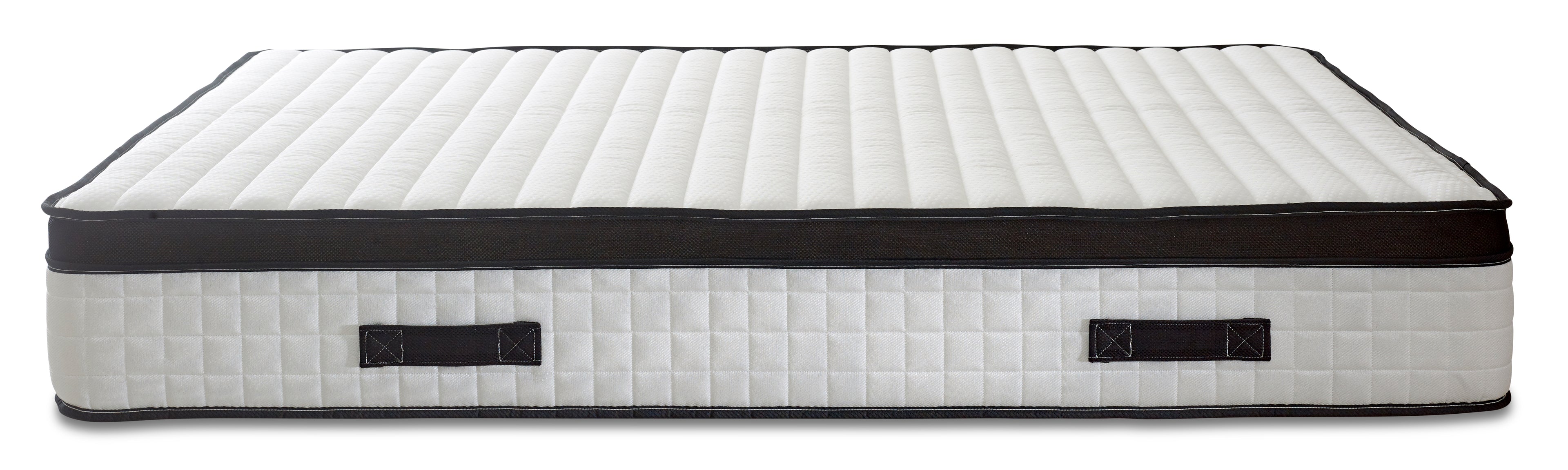 Wink Sleep Memory Foam Mattress Pocket Spring Mattress with 3D Breathable Knitted Fabric and Airy Mesh