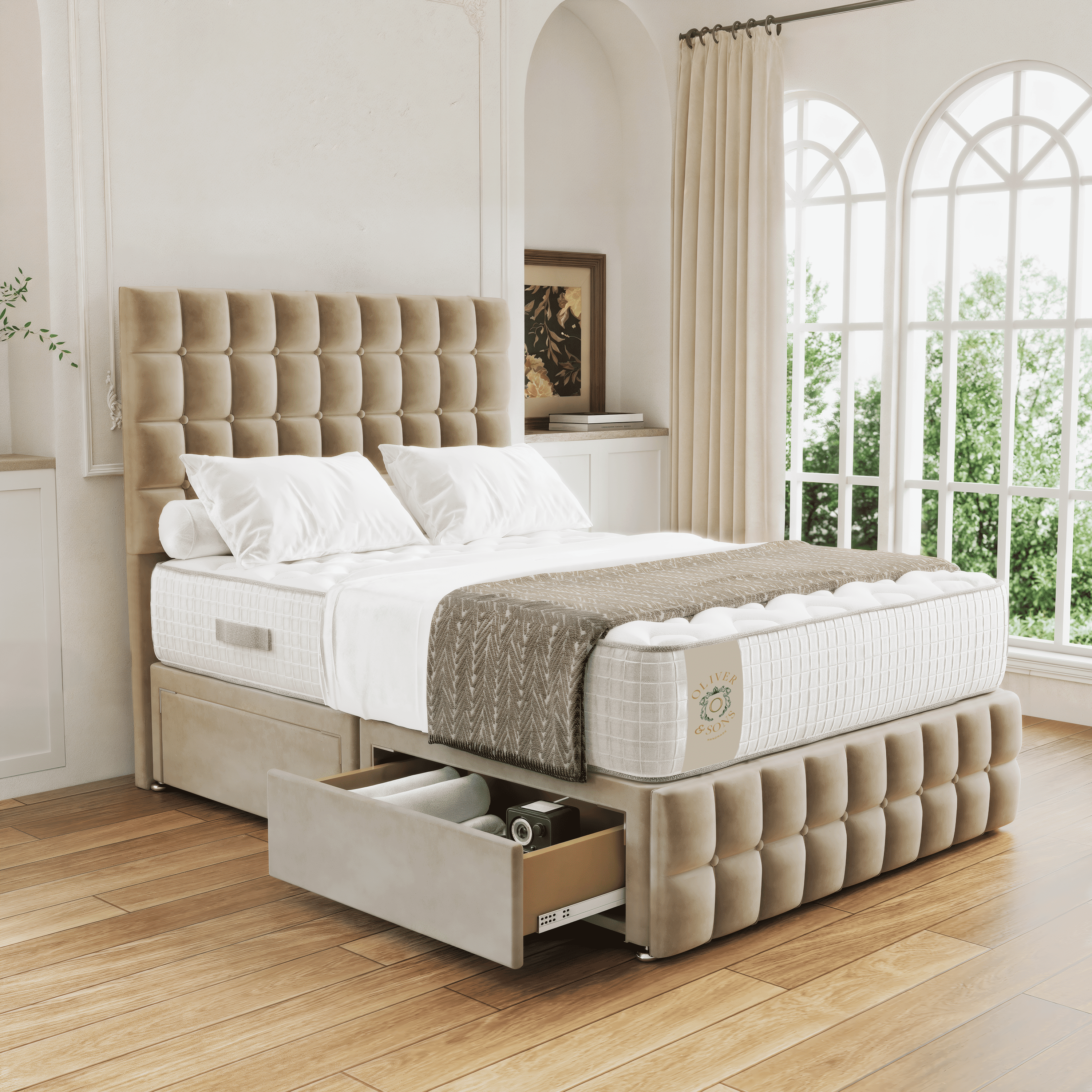 LuxeLine Divan Bed