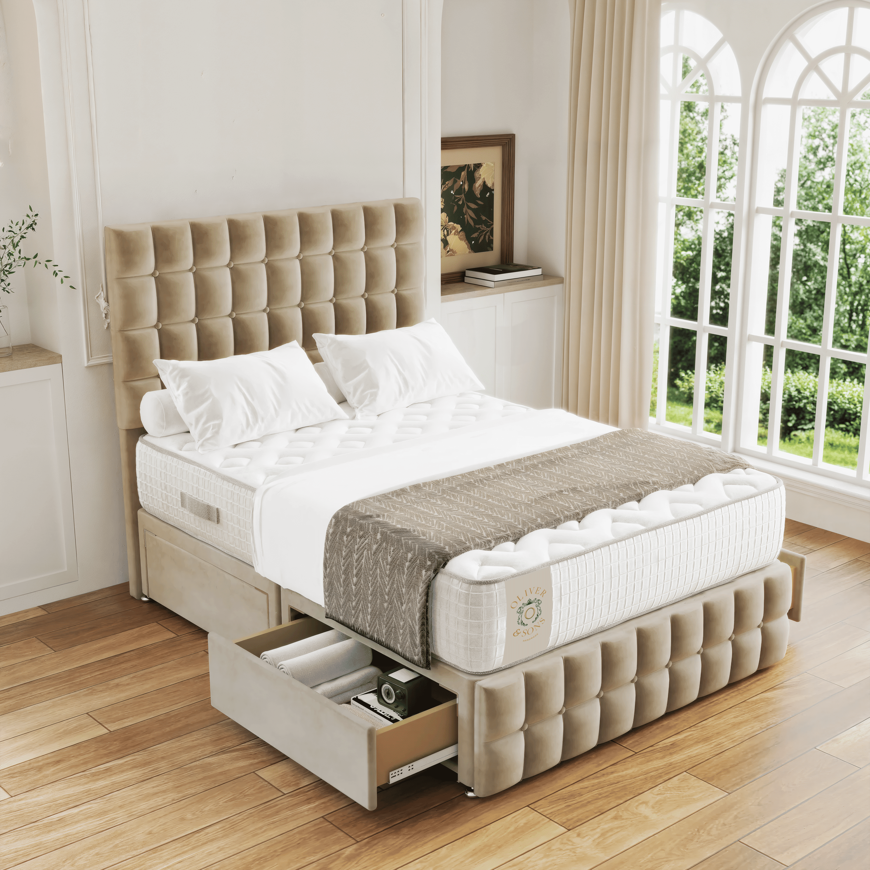 LuxeLine Divan Bed