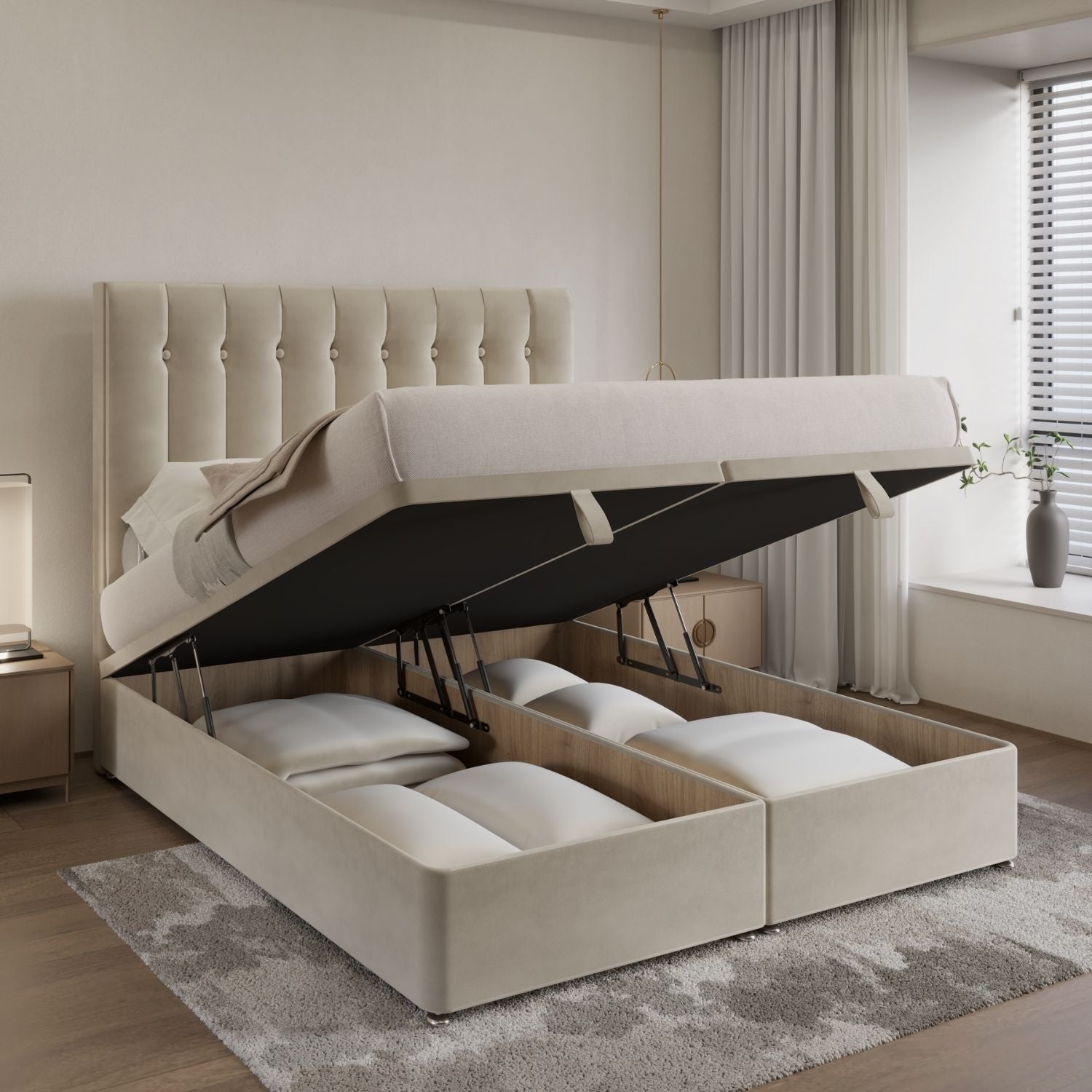 Aria Divan Ottoman Bed Frame