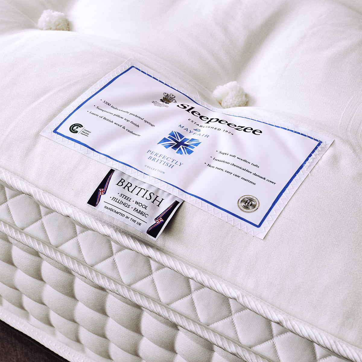 Sleepeezee  Perfectly British Mayfair Mattress
