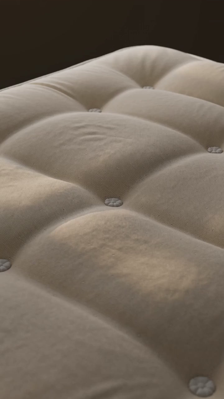 WinkSleep LUXE Mayfair Natural 2000 Mattress – 25cm Deep, Adaptive Core™ Pocket Springs with Luxury Natural Fillings