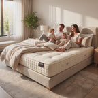 WinkSleep LUXE Westminster Natural 3000 Mattress 28cm Deep, Adaptive Core™ Pocket Springs with Premium Natural Fillings