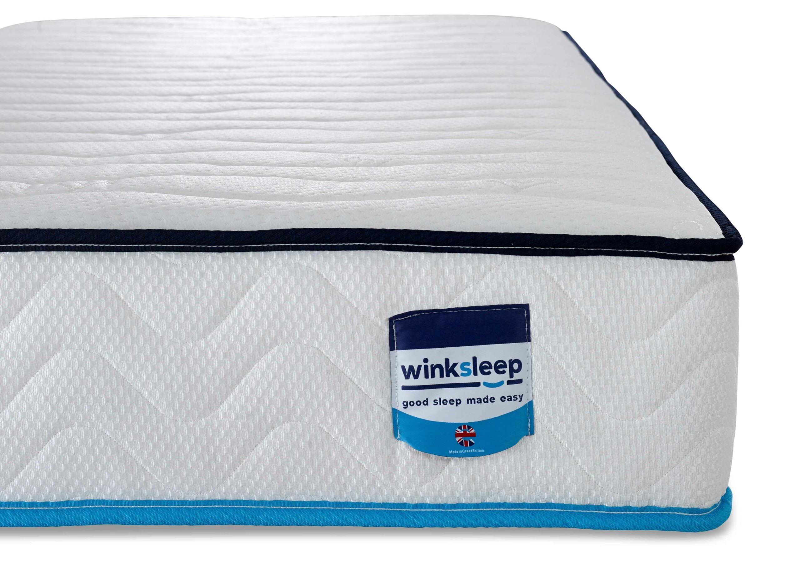 Wink Sleep Ultra Cool Mattress – Cool Blue Memory Foam and Open Coil Mattress